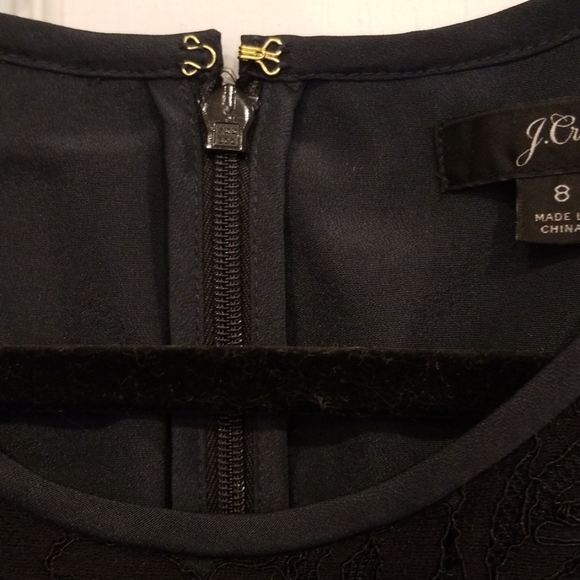 J. Crew Black Lace Blouse - Picture 7 of 8